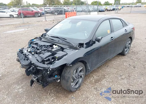 2025 Hyundai Elantra Sel Sport from USA, damaged, VIN KMHLM4DG1SU908125